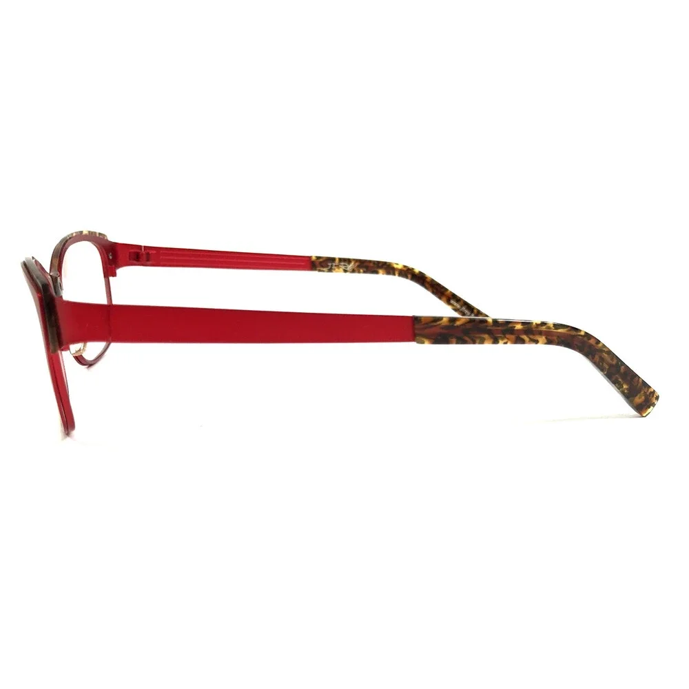 J.F. Rey Eyeglasses Frames JF2554 3095 Matte Red Brown Tortoise 54-15-136